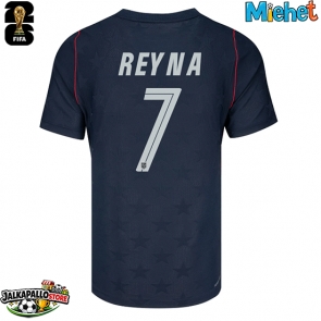 Yhdysvallat Giovanni Reyna #7 Vieraspaita MM-kisat 2026 Lyhythihainen